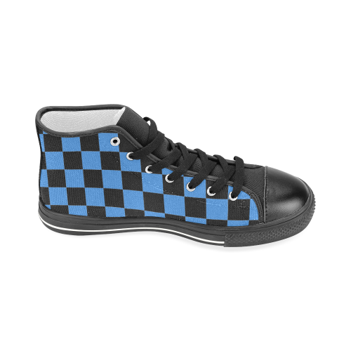 race-flag-png-6 Men’s Classic High Top Canvas Shoes (Model 017)