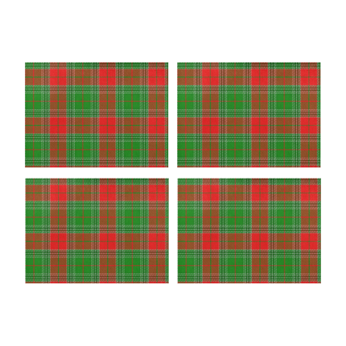 Christmas Plaid Placemat 14’’ x 19’’ (Set of 4)