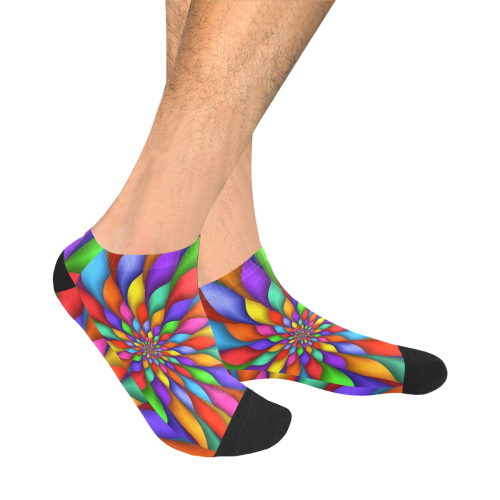 RAINBOW SKITTLES Men's Ankle Socks
