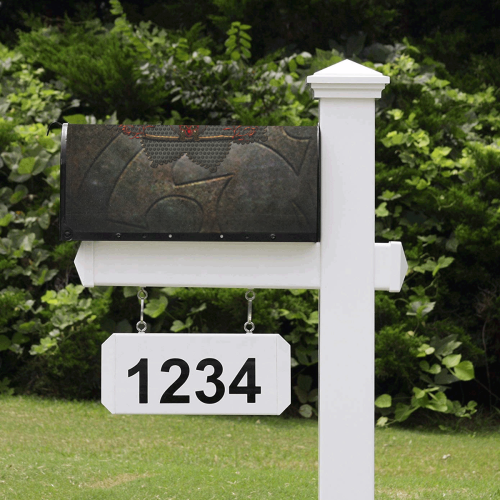 Funny steampunk owl Mailbox Cover