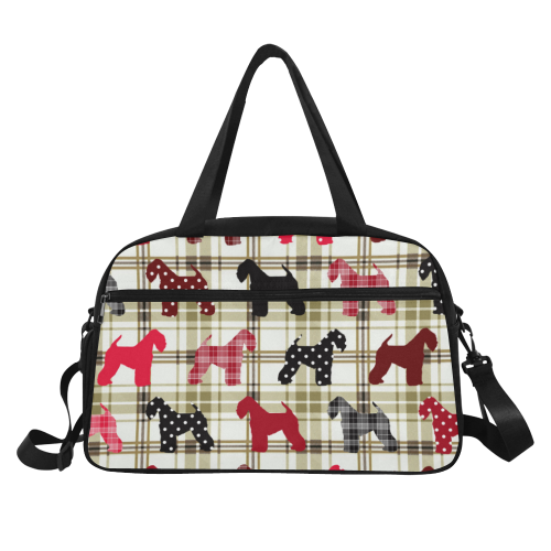 Soft-coated Wheaten Terrier Fitness Handbag (Model 1671)