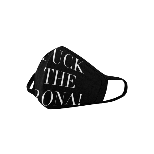 Fuck The Rona Design Cool Mouth Masks Mouth Mask