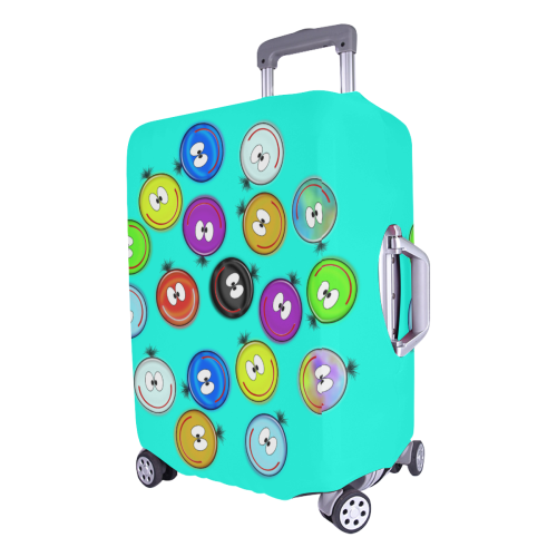 smile Luggage Cover/Large 26"-28"
