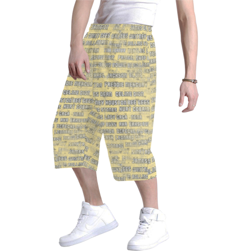 Legenden by Nico Bielow Men's All Over Print Baggy Shorts (Model L37)