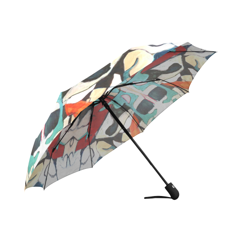 Red Remains by Susan C Price Auto-Foldable Umbrella (Model U04)