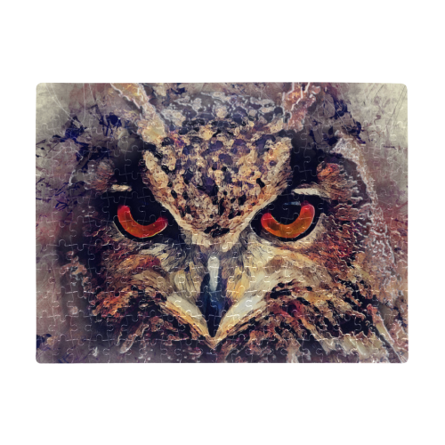 owl A3 Size Jigsaw Puzzle (Set of 252 Pieces)