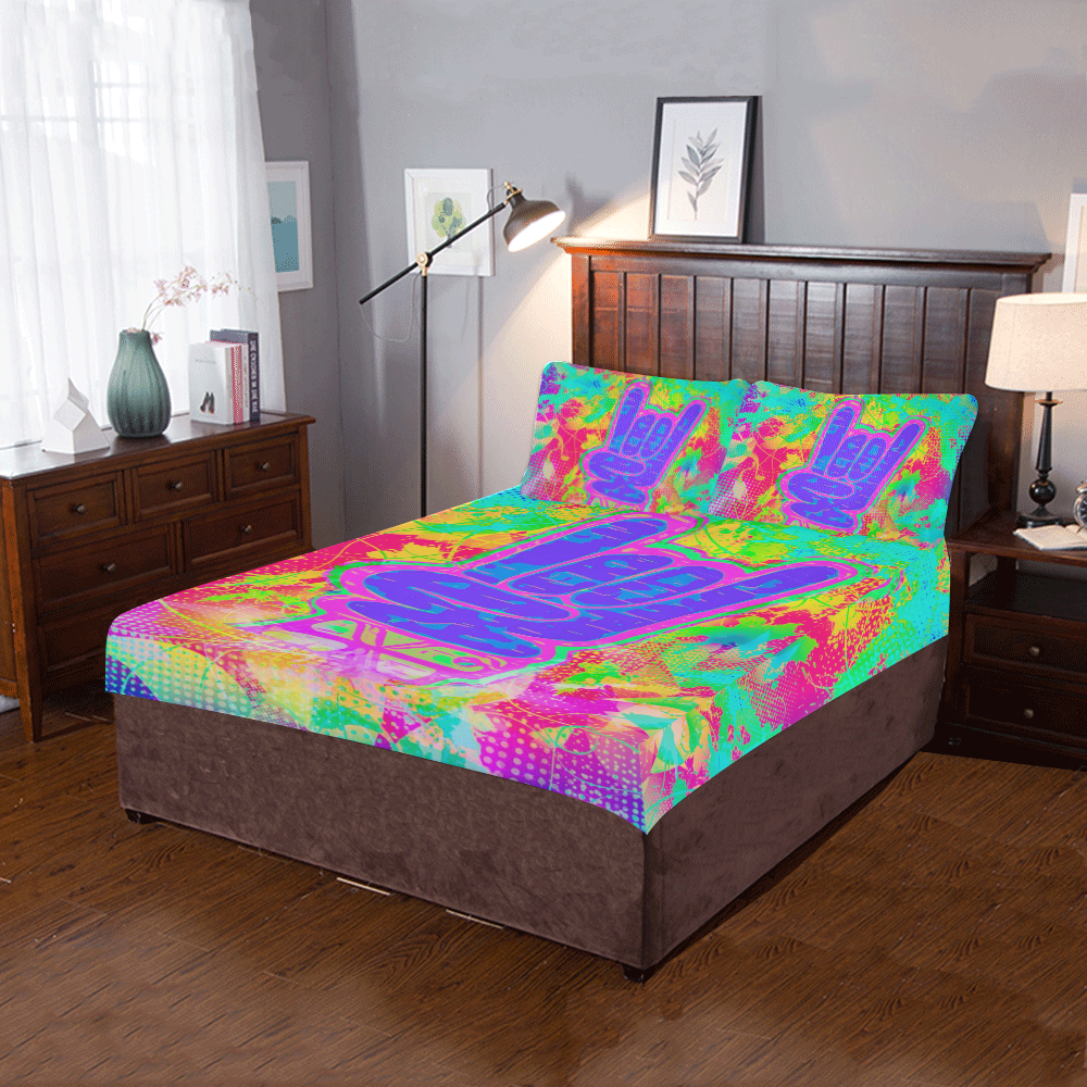 graffiti bedding