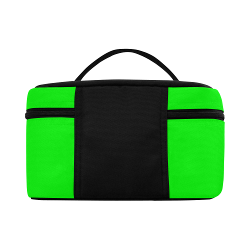 color lime Cosmetic Bag/Large (Model 1658)