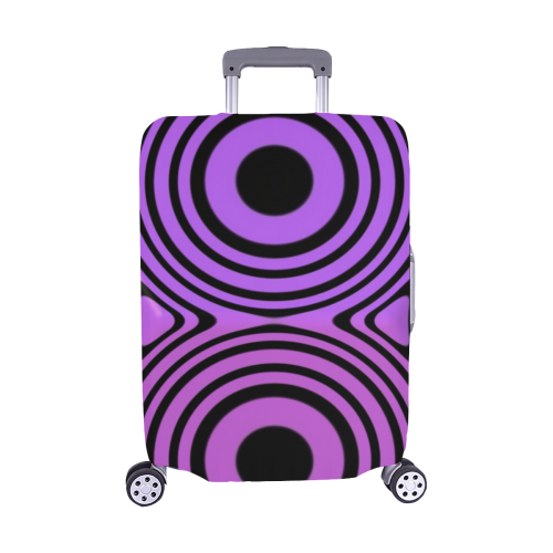 Psycho Circles Luggage Cover/Medium 22"-25"