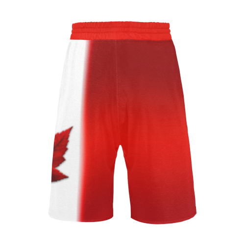 Men's Canada Flag Shorts Men's All Over Print Casual Shorts (Model L23)