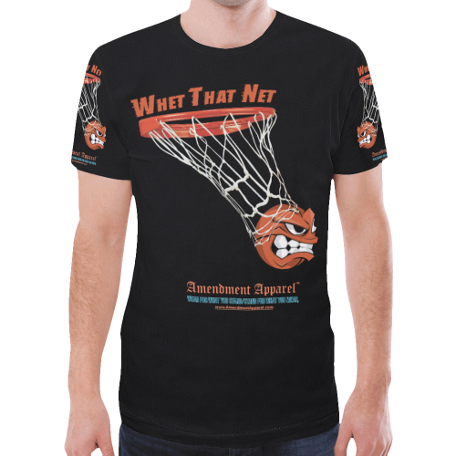 Whet That Net Tee Shirt New All Over Print T-shirt for Men (Model T45)
