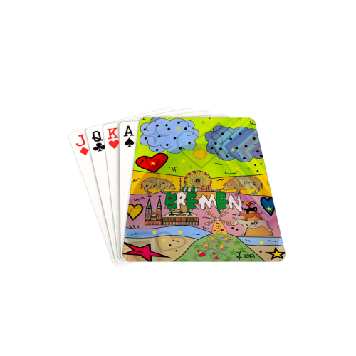 Bremen by Nico Bielow Playing Cards 2.5"x3.5"