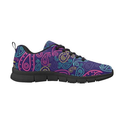 paisley Women's Breathable Running Shoes (Model 055)
