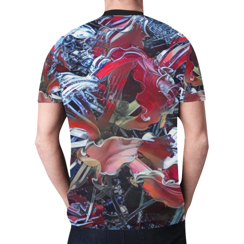 abstracted moments 2b New All Over Print T-shirt for Men (Model T45)
