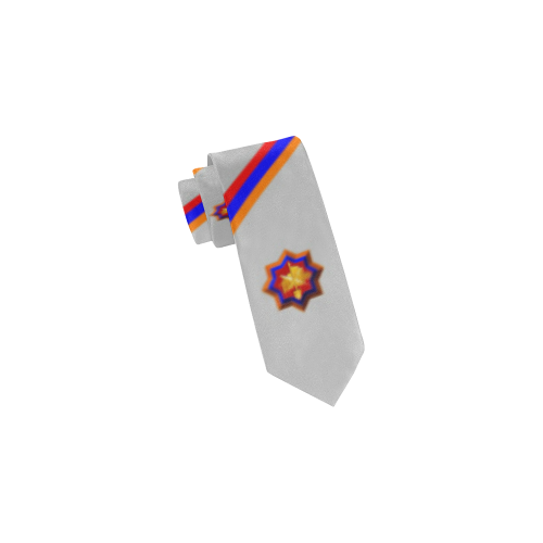 Armenian Flag and Zenatrosh Classic Necktie (Two Sides)