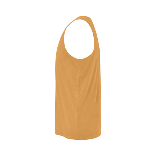 color butterscotch All Over Print Tank Top for Men (Model T43)