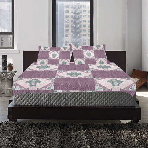 Exclusive Graphic Pattern 3-Piece Bedding Set