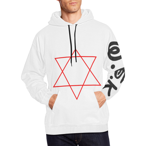 star of life All Over Print Hoodie for Men/Large Size (USA Size) (Model H13)