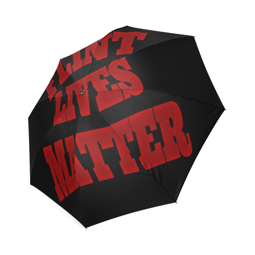 Flint Lives Matter Foldable Umbrella (Model U01)