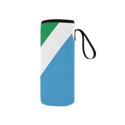 Vegan Flag Neoprene Water Bottle Pouch/Small