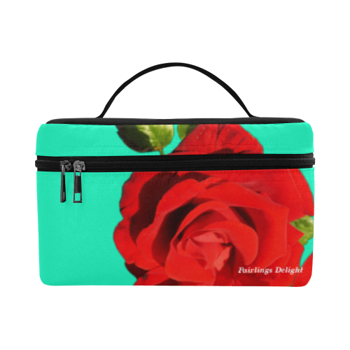 Fairlings Delight's Floral Luxury Collection- Red Rose Lunch Bag/Large 53086a16 Lunch Bag/Large (Model 1658)