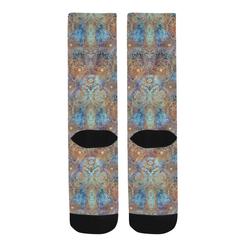 Royal Pattern by K.Merske Men's Custom Socks