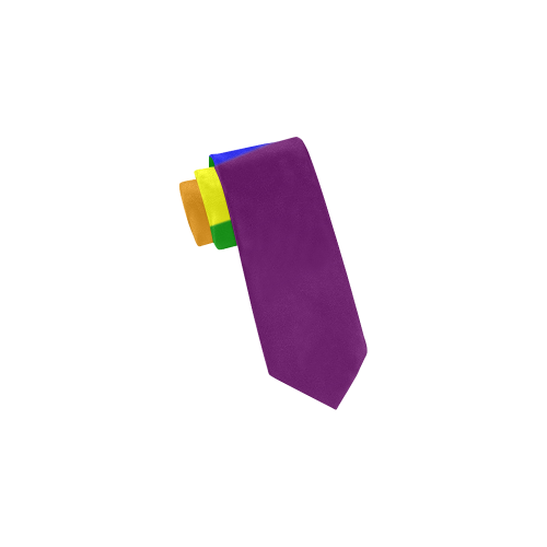 Rainbow Flag Classic Necktie (Two Sides)
