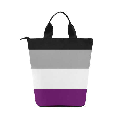 Asexual Flag Nylon Lunch Tote Bag (Model 1670)