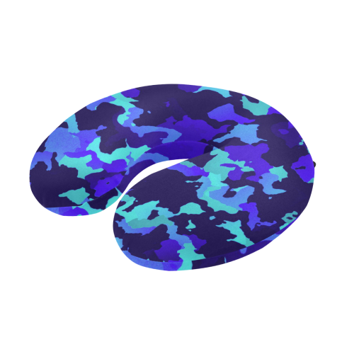 new modern camouflage D by JamColors U-Shape Travel Pillow