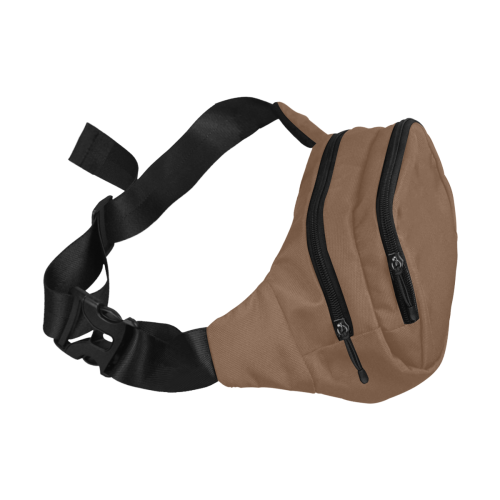 Color Solid Toffee Fanny Pack/Small (Model 1677)