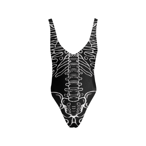 riboccult Sexy Low Back One-Piece Swimsuit (Model S09)