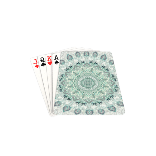 mandala paon 15 Playing Cards 2.5"x3.5"
