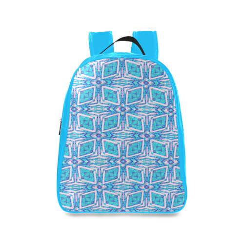 geometric doodle 1 School Backpack/Large (Model 1601)