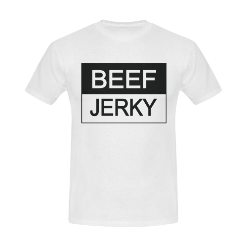 Beef Jerky Men's T-Shirt in USA Size (Front Printing Only)