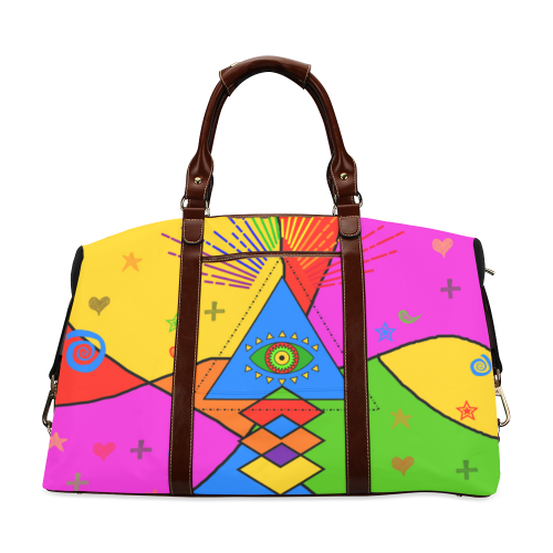 All Seeing Eye Popart Classic Travel Bag (Model 1643) Remake