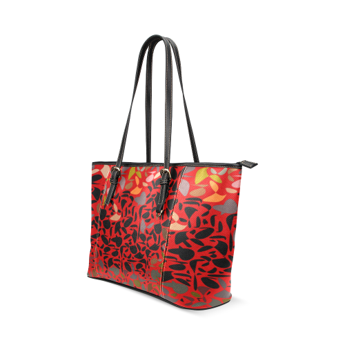 zappwaits art 4 Leather Tote Bag/Small (Model 1640)