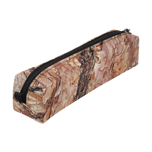 Tree Bark C by JamColors Pencil Pouch/Small (Model 1681)