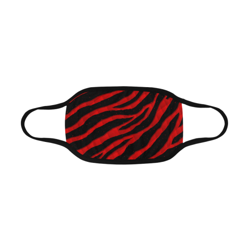 Ripped SpaceTime Stripes - Red Mouth Mask