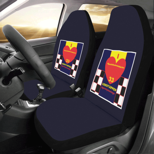 VERSTAPPEN Car Seat Covers (Set of 2)