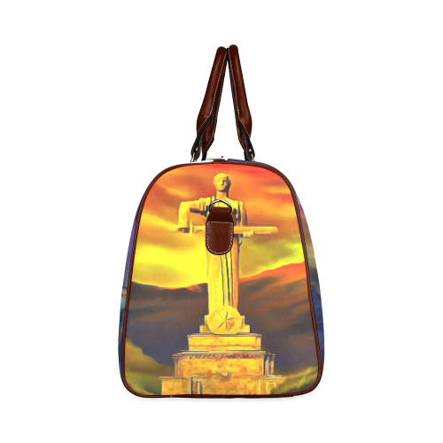 Mother Armenia Մայր Հայաստան Waterproof Travel Bag/Small (Model 1639)