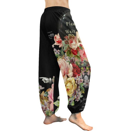 Nuit des Roses Revisited Women's All Over Print Harem Pants (Model L18)