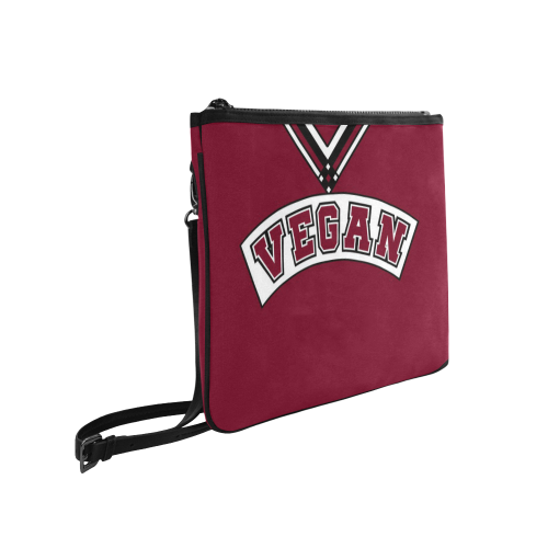 Vegan Cheerleader Slim Clutch Bag (Model 1668)