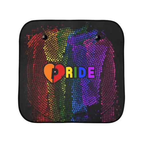 Pride Popart by Nico Bielow Car Sun Shade 28"x28"x2pcs