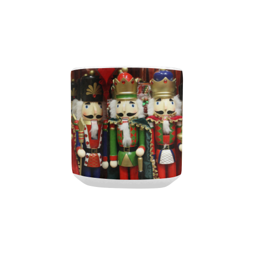 Christmas Nut Cracker Soldiers Heart-shaped Morphing Mug