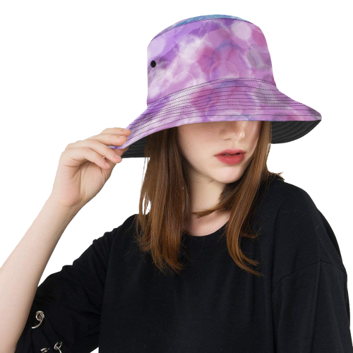AQUARELL BUBBLES LADYLIKE All Over Print Bucket Hat