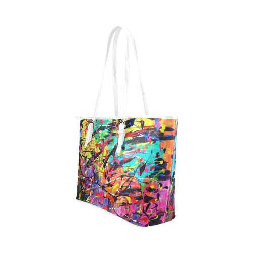 Chaos Leather Tote Bag/Large (Model 1651)