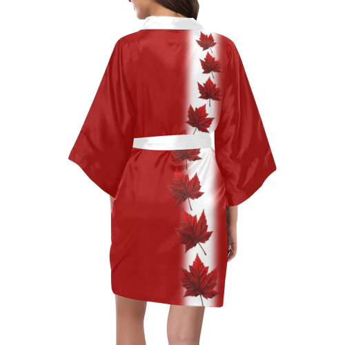 Canada  Robes Canada Souvenir Kimono Robe
