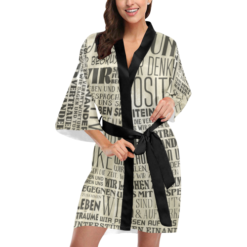 German House Rules - POSITIVE HAUSORDNUNG 3 Kimono Robe
