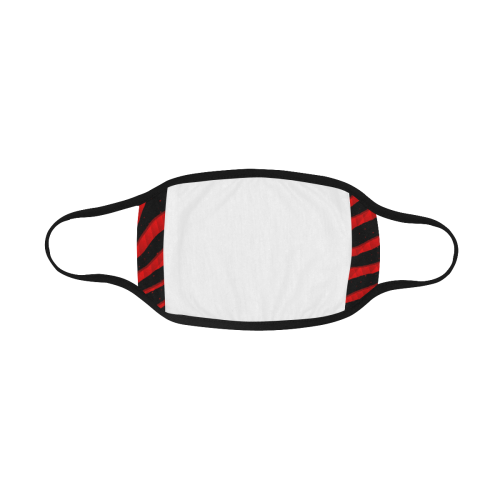 Ripped SpaceTime Stripes - Red Mouth Mask