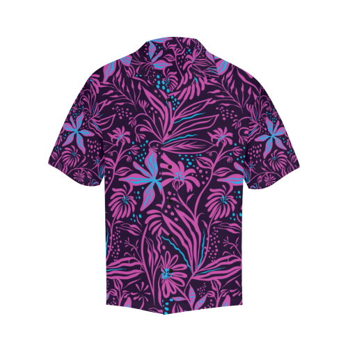 Pink Flower Dream Hawaiian Shirt (Model T58)